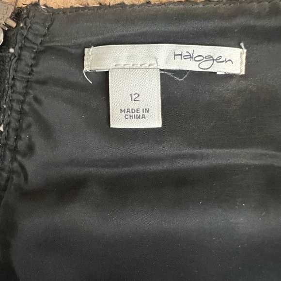 Halogen (Nordstrom) Wool Blend Tweed Mini Skirt - Picture 6 of 8